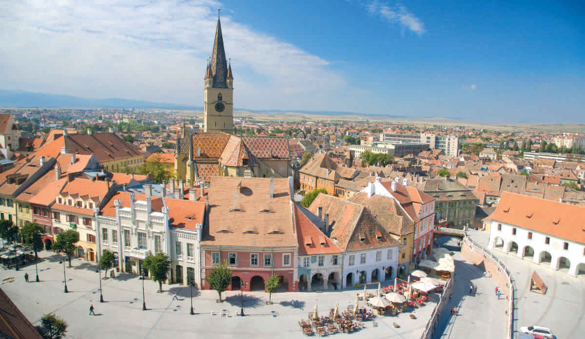 Sibiu - Hermannstadt, Romania by Mitshu
