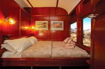 Kategorie Elefant mit Doppelbett (quer zum Zug) - (25) - Credit Rovos Rail Tours