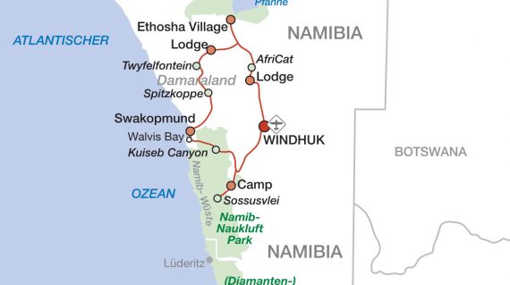 2025 Namibia für Klein und Gross