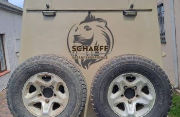 Scharff Safari Experience - Vehicle branding 3