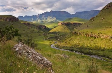 Landscape,At,Giants,Castle,In,The,Drakensberg,Mountains
