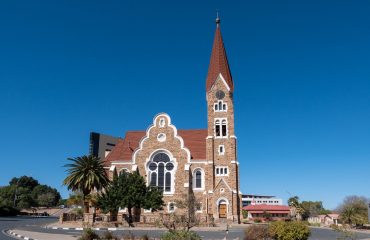 Christ,Church,,Lutheran,Church,In,Windhoek,,Namibia,-,Protestant,,Colonial