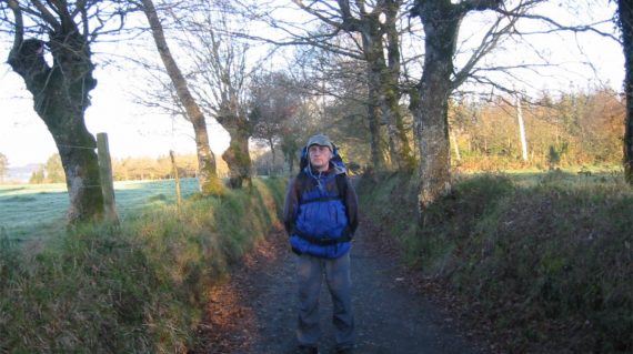 9.Jakobsweg07-0084, ein Pilger