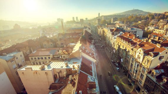 Sarajevo cityscape