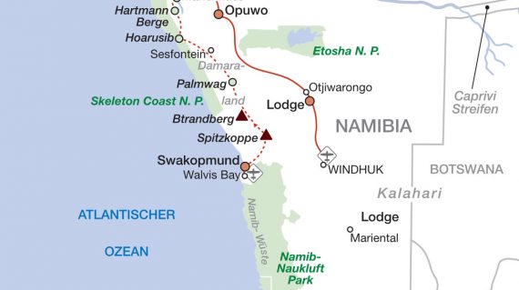 2026 Namibia unberührte Wildnis